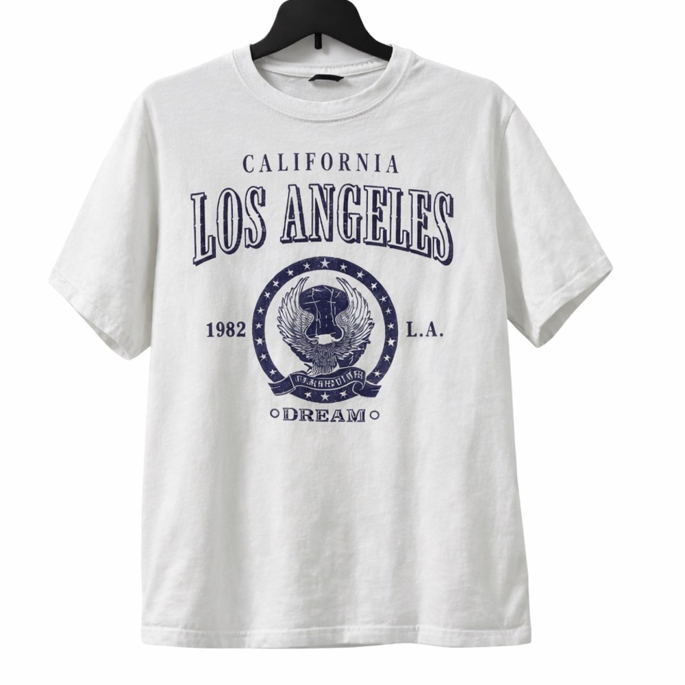 White Graphic T-Shirt